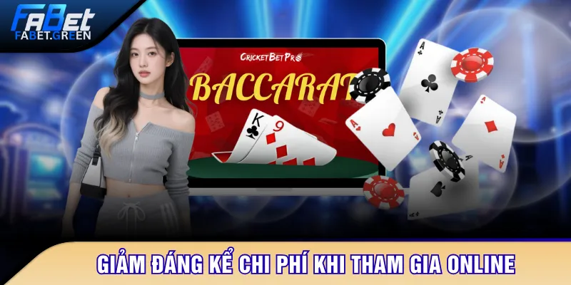 Giảm đáng kể chi phí khi tham gia online
