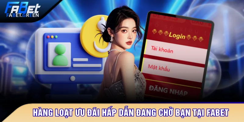 Hàng loạt ưu đãi hấp dẫn đang chờ bạn tại FABET