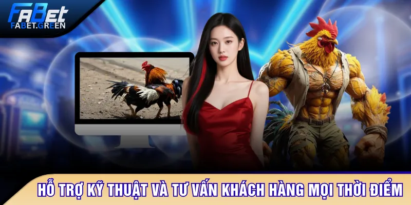Hỗ trợ kỹ thuật và tư vấn khách hàng mọi thời điểm