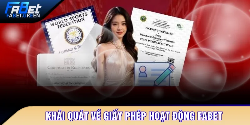 Khái quát về giấy phép hoạt động FABET