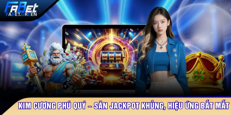 Kim Cương Phú Quý – Săn jackpot khủng, hiệu ứng bắt mắt